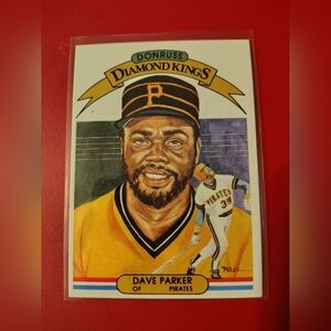 Dave Parker 1982 Donruss Diamond Kings #12 Pittsburgh Pirates Baseball Card